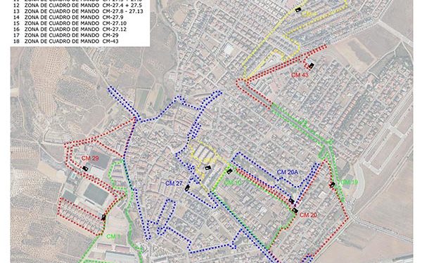 El lunes 11 de abril arrancan los trabajos de renovación de casi 700 farolas del alumbrado público de Cabanillas
