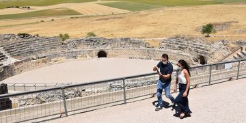 El Parque Arqueológico de Segóbriga ha recibido esta Semana Santa un total de 4.082 visitas, un 58% más que en el 2019