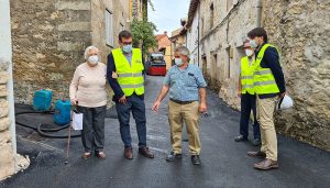 El Plan de Asfaltado de la Diputación de Guadalajara llega este año a 45 pueblos con una inversión de 600.000 euros