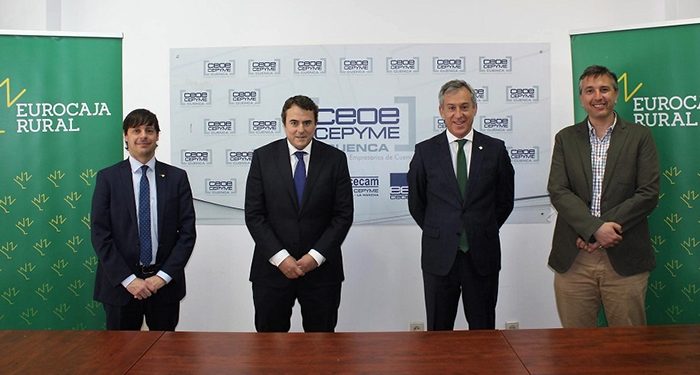 Eurocaja Rural y CEOE CEPYME Cuenca se unen para facilitar a las estaciones de servicio el cumplimiento del anticipo de 20 céntimos por litro de combustible 1 Eurocaja Rural y CEOE CEPYME Cuenca se unen para facilitar a las estaciones de servicio el cumplimiento del anticipo de 20 céntimos por litro de combustible
