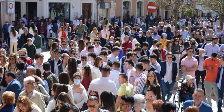 Adjudicadas las andas de la Virgen de Rus por 100.100 euros