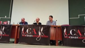 Jaime Rocha y Mikel Lejarza ‘El Lobo’ adelantan sus próximos proyectos en el Festival de Las Casas Ahorcadas