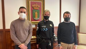La agente María Ángeles Rumi, nueva jefa provisional de la Policía Local de Cabanillas