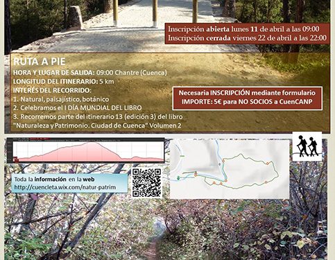 La Asociación Cultural “CuenCANP” celebrará el I Día del Libro en el Chantre