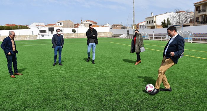 La Diputación de Cuenca invierte 168.000 euros en renovar el césped artificial del campo de fútbol de Motilla del Palancar 1 La Diputación de Cuenca invierte 168.000 euros en renovar el césped artificial del campo de fútbol de Motilla del Palancar