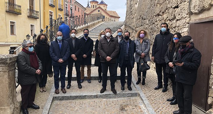 La escalinata entre la calle Alfonso VIII y la Plaza del Carmen ya se denomina ‘Junta de Cofradías de la Semana Santa de Cuenca’ 1 La escalinata entre la calle Alfonso VIII y la Plaza del Carmen ya se denomina ‘Junta de Cofradías de la Semana Santa de Cuenca’
