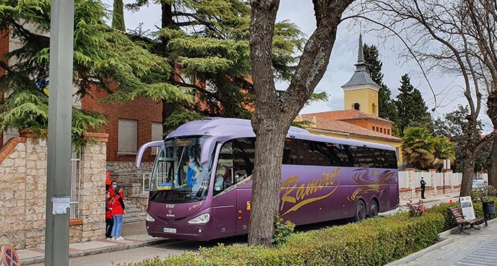 La Residencia de Estudiantes de Guadalajara atiende a 70 refugiados ucranianos que trae Cruz Roja con destino a Andalucía