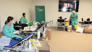 La sociedad toledana hace gala de su solidaridad y compromiso en el 13º Maratón de Donación de Sangre celebrado en Eurocaja Rural