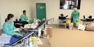 La sociedad toledana hace gala de su solidaridad y compromiso en el 13º Maratón de Donación de Sangre celebrado en Eurocaja Rural