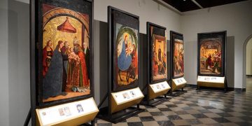 Las ocho pinturas del retablo mayor del convento de Dominicos de Carboneras de Guadazaón, estrellas en la exposición ‘Juan de Borgoña. Un maestro oculto’
