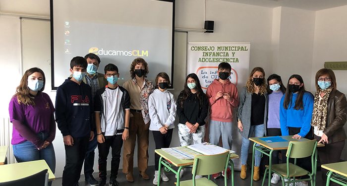 Los niños y niñas del Consejo Municipal de la Infancia y la Adolescencia de Cuenca presentan un vídeo contra el acoso escolar 1 Los niños y niñas del Consejo Municipal de la Infancia y la Adolescencia de Cuenca presentan un vídeo contra el acoso escolar