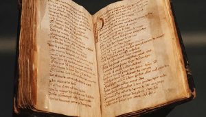 Manuscrito del Cantar de mio Cid