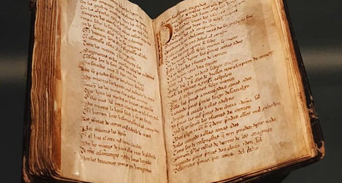 Manuscrito del Cantar de mio Cid