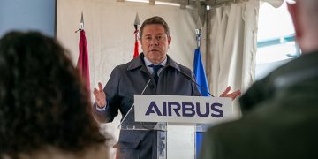 Page destaca el liderazgo de Castilla-La Mancha en confianza empresarial y su posición en el espacio aeronáutico europeo