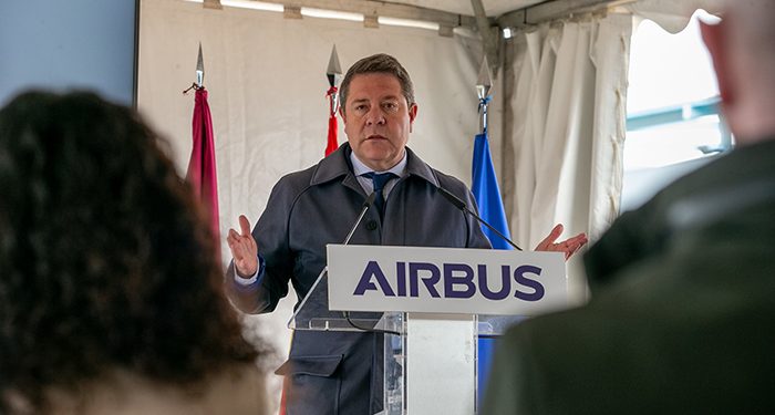 Page destaca el liderazgo de Castilla-La Mancha en confianza empresarial y su posición en el espacio aeronáutico europeo