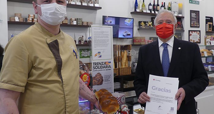 Pastelería Casamayor dona a Cruz Roja Cuenca los fondos recaudados por la venta de su “trenza brioche” a favor el pueblo ucraniano