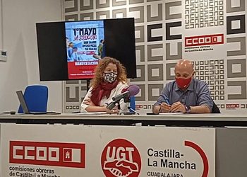 UGT y CCOO Guadalajara animan a salir a la calle este 1º de mayo