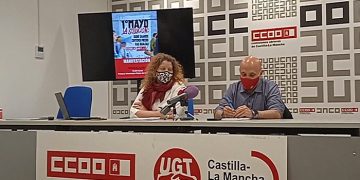 UGT y CCOO Guadalajara animan a salir a la calle este 1º de mayo