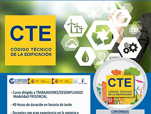 Últimas plazas para los cursos de inglés profesional, código técnico de la edificación y gestión contable de CEOE-Cepyme Guadalajara
