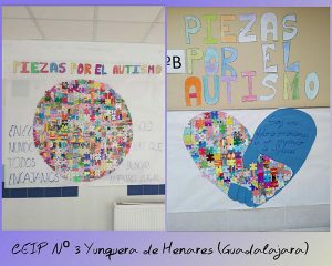 Un total de 113 centros educativos de Castilla-La Mancha han participado este año en la iniciativa ‘Piezas por el autismo’