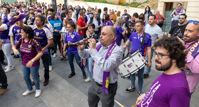 Guadalajara celebra en la calle el histórico ascenso del Dépor
