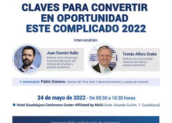 CEOE-Cepyme Guadalajara organiza un nuevo desayuno económico con las “Claves para convertir en oportunidad este complicado 2022” 2 CEOE-Cepyme Guadalajara organiza un nuevo desayuno económico con las “Claves para convertir en oportunidad este complicado 2022”