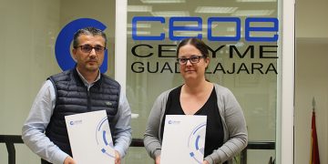 CEOE-Cepyme Guadalajara y el Colegio de Aparejadores de Guadalajara firman un convenio de colaboración
