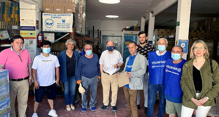 Comienza en Cuenca la distribución de alimentos a las personas más desfavorecidas en la primera fase del Programa de Ayuda Alimentaria 2022