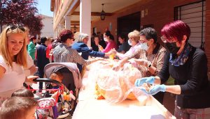 Concurrida mañana de sábado en las Fiestas del Cristo de la Expiración de Cabanillas