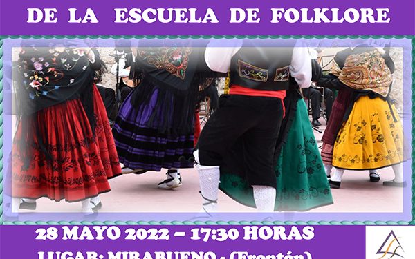 Muestra de música y bailes de la Escuela de Folklore de la Diputación de Guadalajara el sábado 28 en Mirabueno