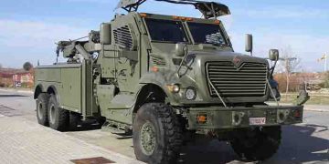 Dos militares de la Brigada Paracaidista heridos en Torija al volvar el vehículo con remolque en el que viajaban