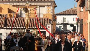 El Cristo de Cabanillas regresó a las calles, tres años después