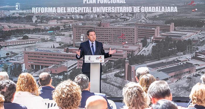 El Gobierno de Castilla-La Mancha duplicará la superficie del Hospital de Guadalajara con la remodelación de la parte antigua