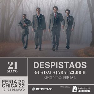 El grupo Despistaos actúa este sábado en el marco de la Feria Chica, y en un fin de semana repleto de actividades para todos los públicos
