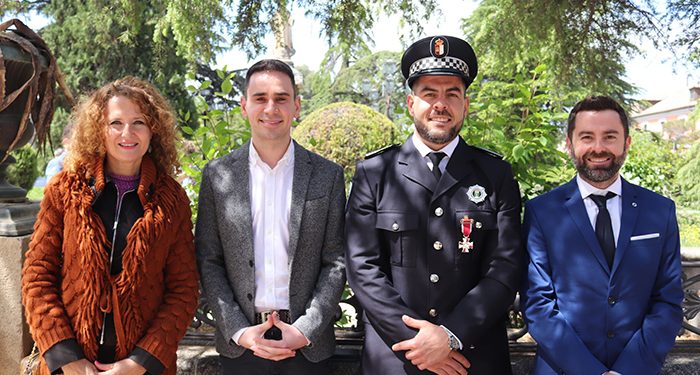 El jefe de la Policía de Cabanillas, condecorado en Toledo 1 El jefe de la Policía de Cabanillas, condecorado en Toledo