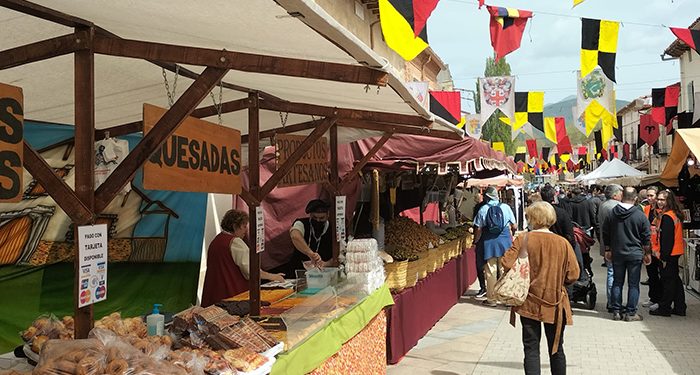 El Mercado Medieval de Tamajón se ha celebrado de nuevo en el puente de mayo con gran éxito y afluencia de público