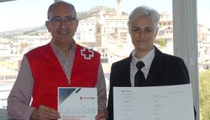 El restaurante La Terraza del Hotel Alfonso VIII dona 1.232 euros a la campaña “Ucrania nos Necesita” de Cruz Roja Cuenca