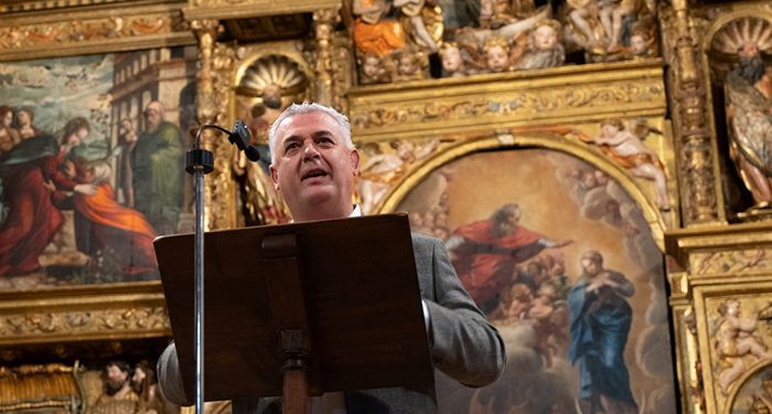El Retablo Mayor de Fuentelencina se restaura gracias al convenio entre Diputación de Guadalajara y Obispado