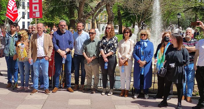 Escudero participa en la manifestación del Primero de Mayo con motivo del Día Mundial de los Trabajadores 1 Escudero participa en la manifestación del Primero de Mayo con motivo del Día Mundial de los Trabajadores