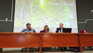 Gonzalo Giner hace un llamamiento a defender la biodiversidad y el medio ambiente en la presentación de ‘La bruma verde’