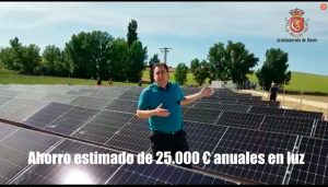 Huete finaliza la instalación fotovoltaica finalizada en la principal captación de agua y ahorrará 25.000 euros anuales en luz
