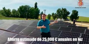 Huete finaliza la instalación fotovoltaica finalizada en la principal captación de agua y ahorrará 25.000 euros anuales en luz