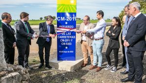 Inaugurada la rehabilitación de la CM-2011 en Brihuega con una inversión de 1,1 millones de euros