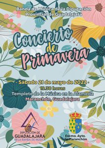 La Banda de Música de la Diputación de Guadalajara ofrecerá un concierto de primavera en Maranchón