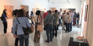 La Casa Zavala acoge una muestra con las obras premiadas y los carteles de cada edición del Certamen de Artes Plásticas Fernando Zóbel