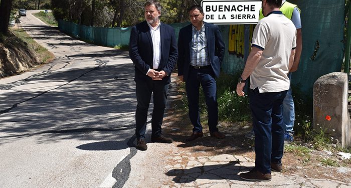 La Diputación de Cuenca inicia las obras de la CUV-9141 entre Cueva del Fraile y Buenache de la Sierra con 625.000 euros de inversión