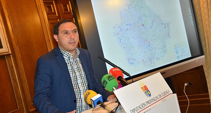 La Diputación de Cuenca va a invertir esta legislatura más de 20 millones de euros en rehabilitar 200 kilómetros de carreteras