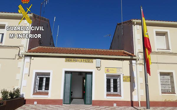 La Guardia Civil detiene a una persona por robo en tres viviendas de Fuentenovilla