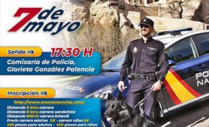 La Policía Nacional celebra en Cuenca una de sus carreras solidarias “Ruta 091”