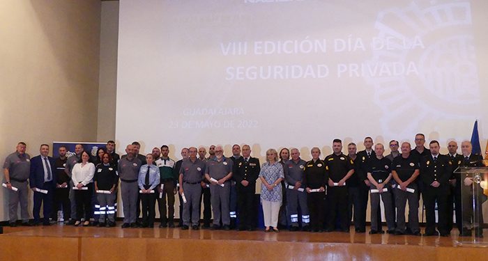 La Policía Nacional de Guadalajara reconoce la labor de los profesionales de la seguridad privada
